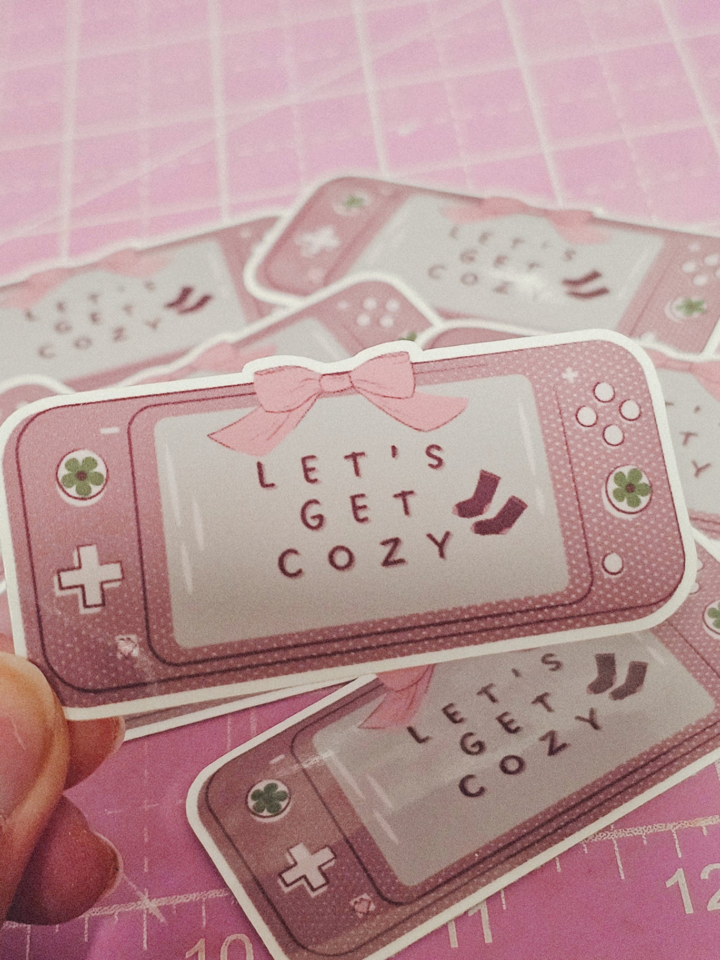 Cozy Gamer Sticker