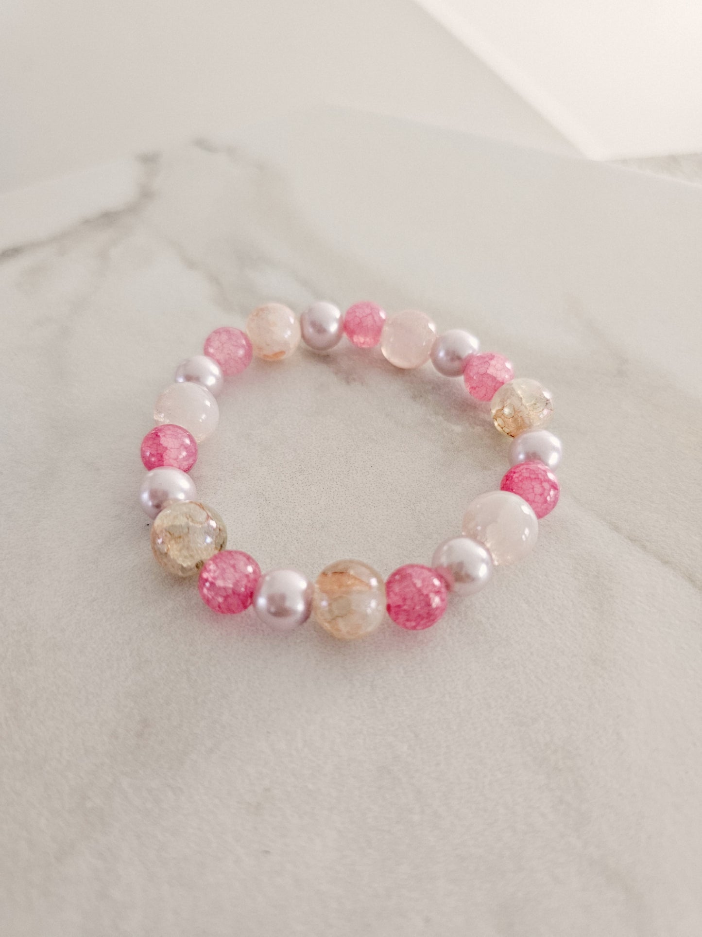 Pink Pearl Bracelet