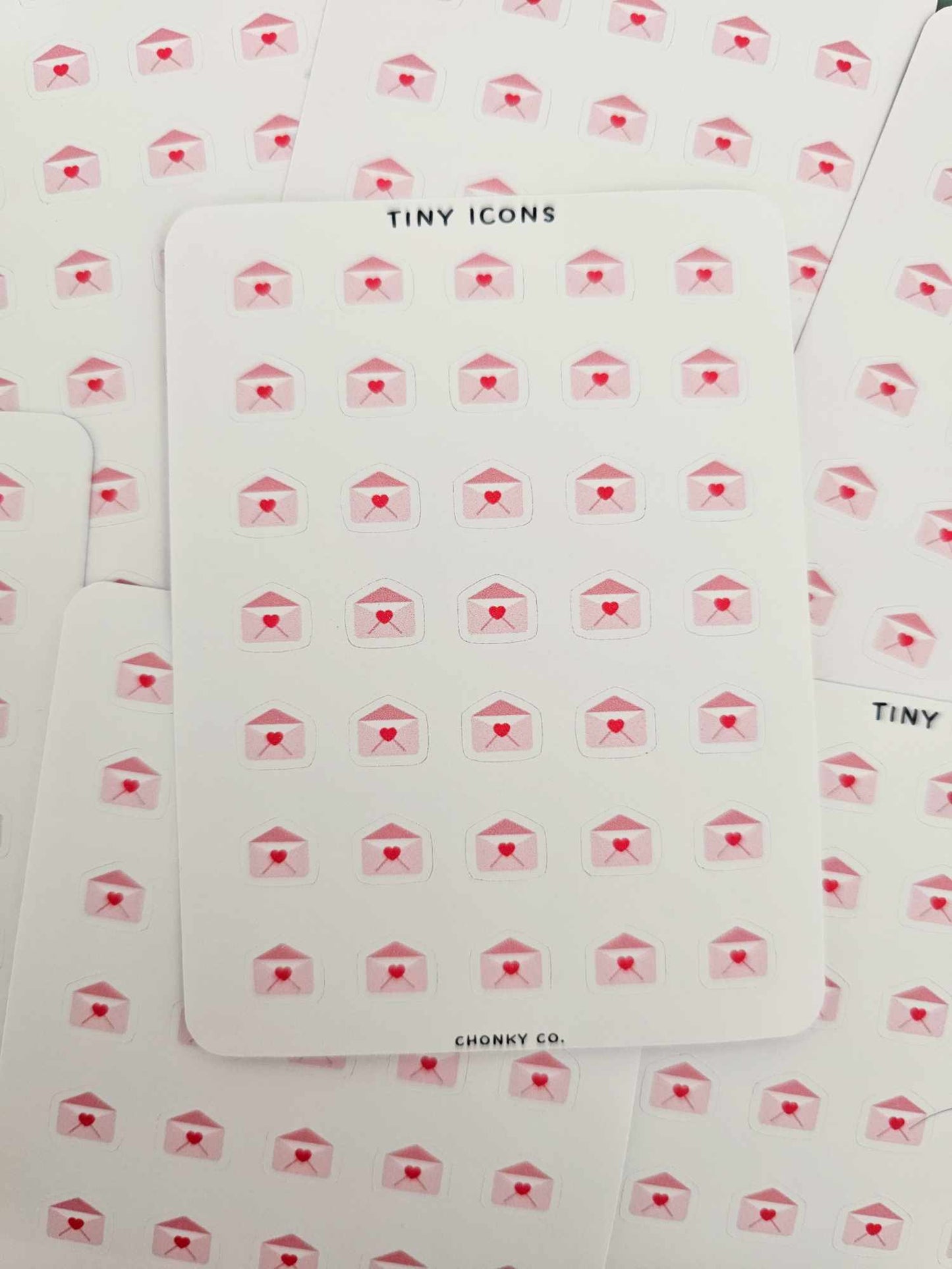 Tiny Icons-Heart Envelopes