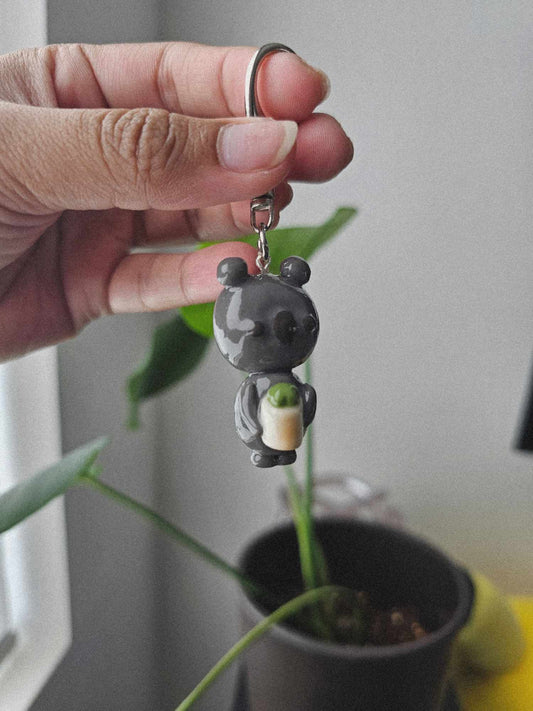 Chonky Koala Keychain w/Matcha Marshmallow