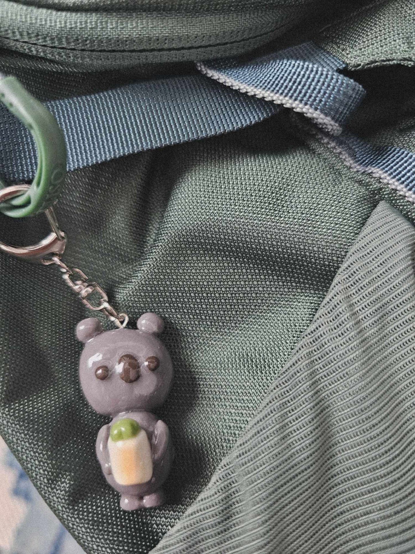 Chonky Koala Keychain w/Matcha Marshmallow