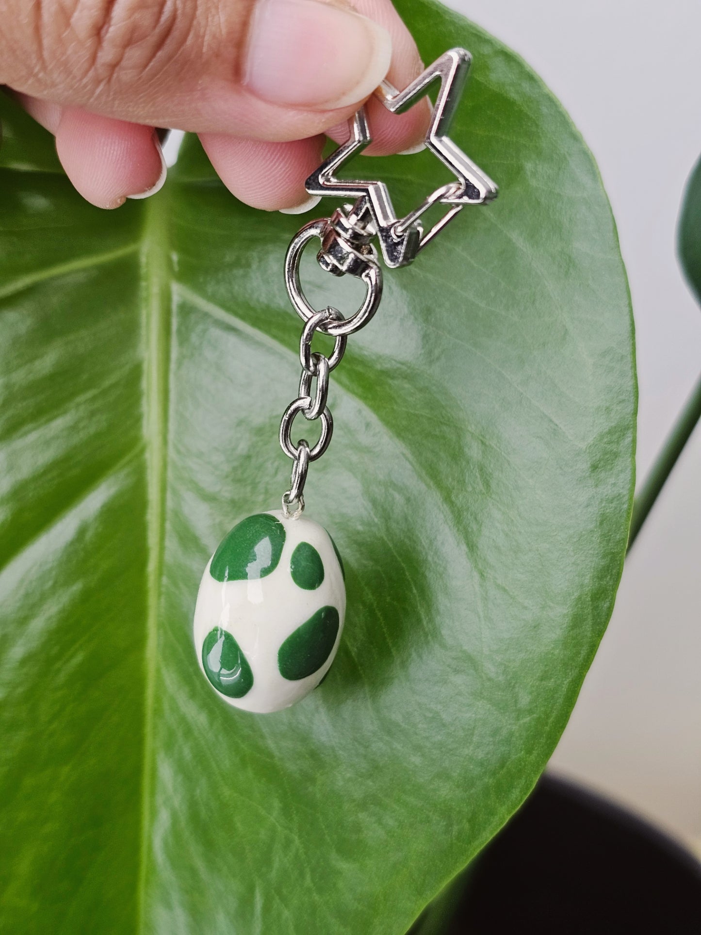 Yoshi's Egg Keychain