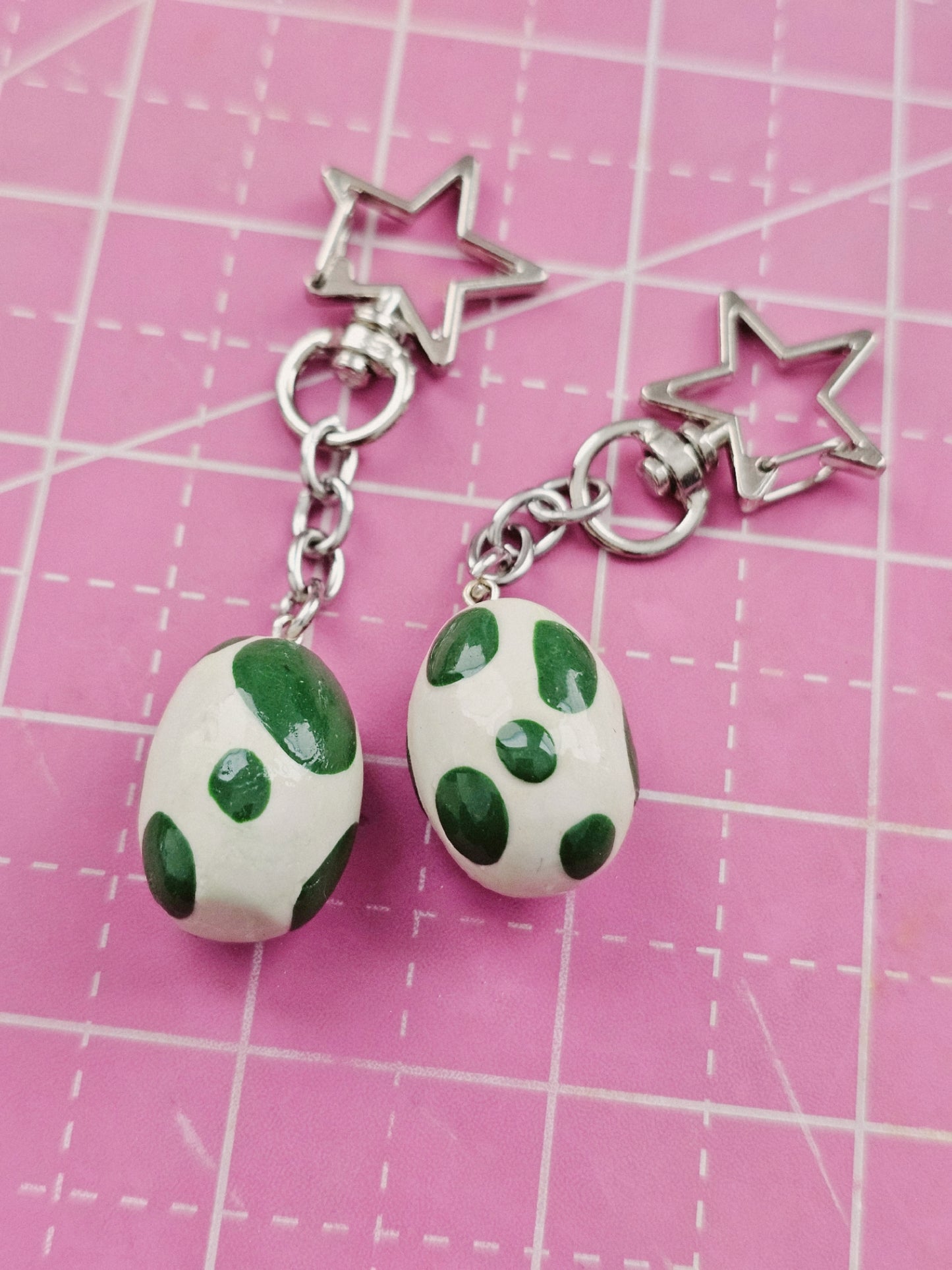 Yoshi's Egg Keychain